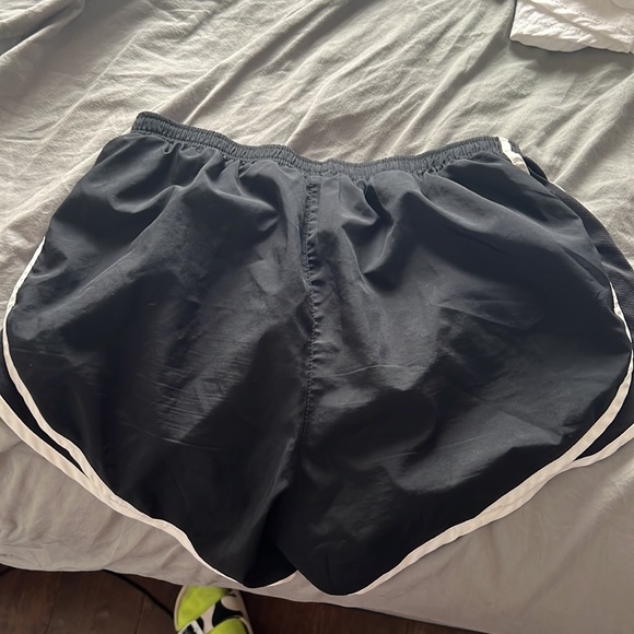 Black. Very cute in good condition. Nike athletic shorts. - Picture 3 of 3
